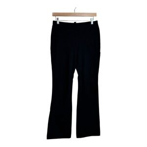 INC International Concepts Petite Black Flare Leggings Career Pants